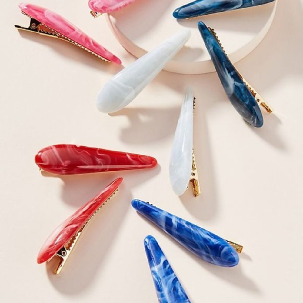NEW! Anthropologie Brenda Hair Clip Set